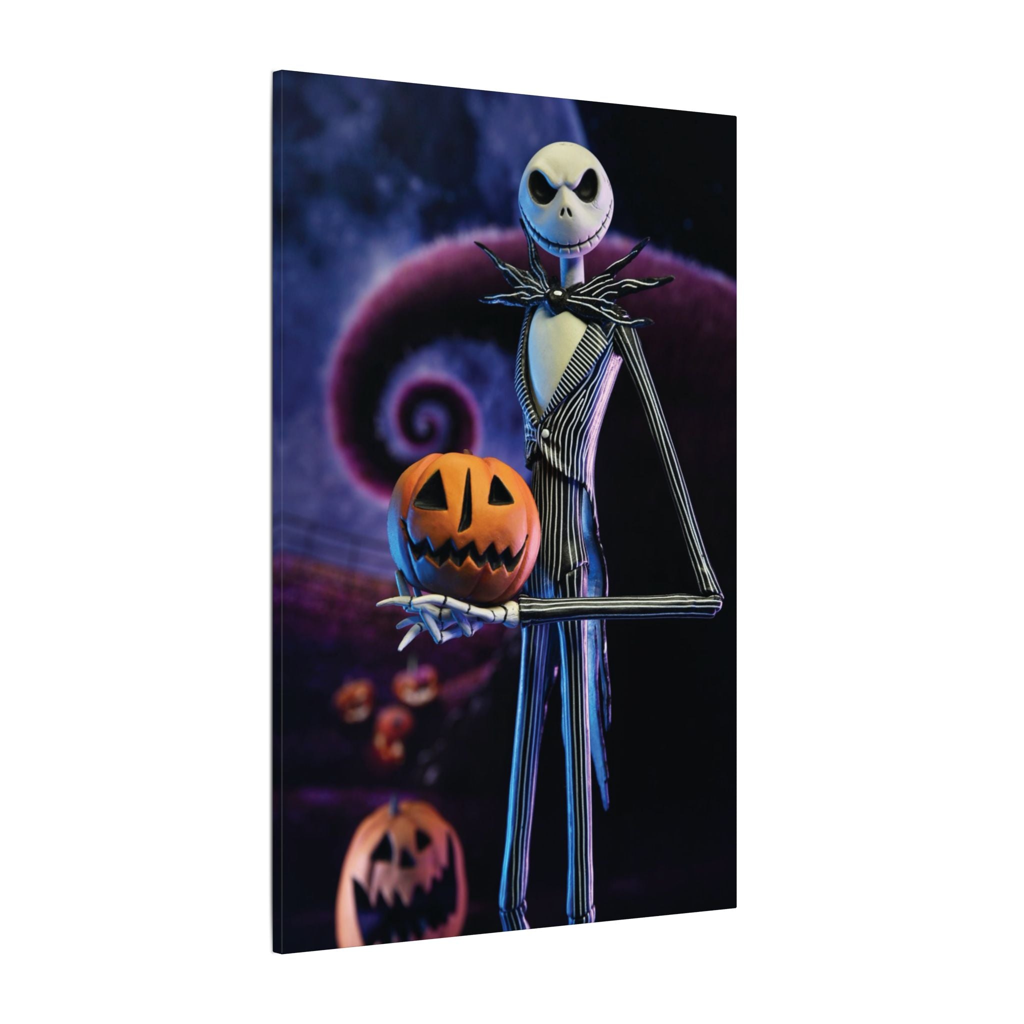 The Nightmare Before Christmas Pumpkin King Custom Canvas Wall Print
