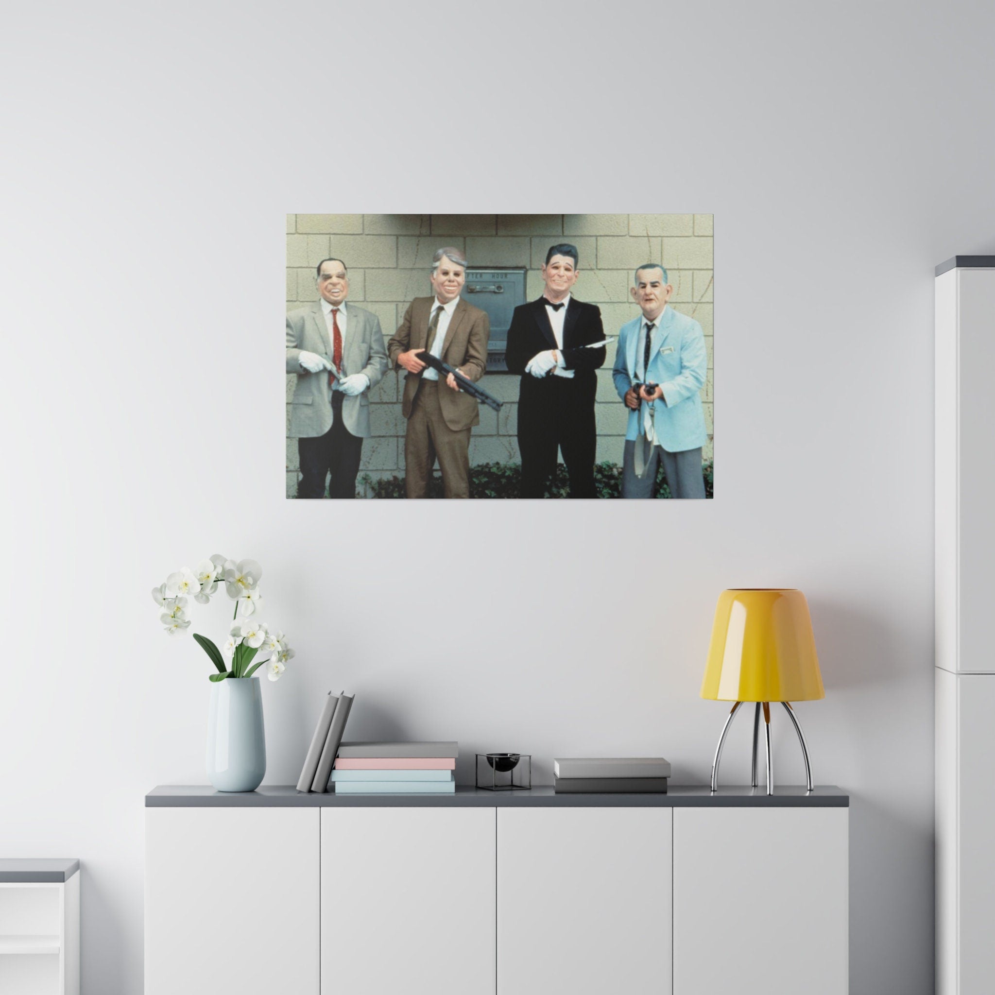 Point Break Canvas Wall Print "Point Break Legends: The Four Dead Presidents"
