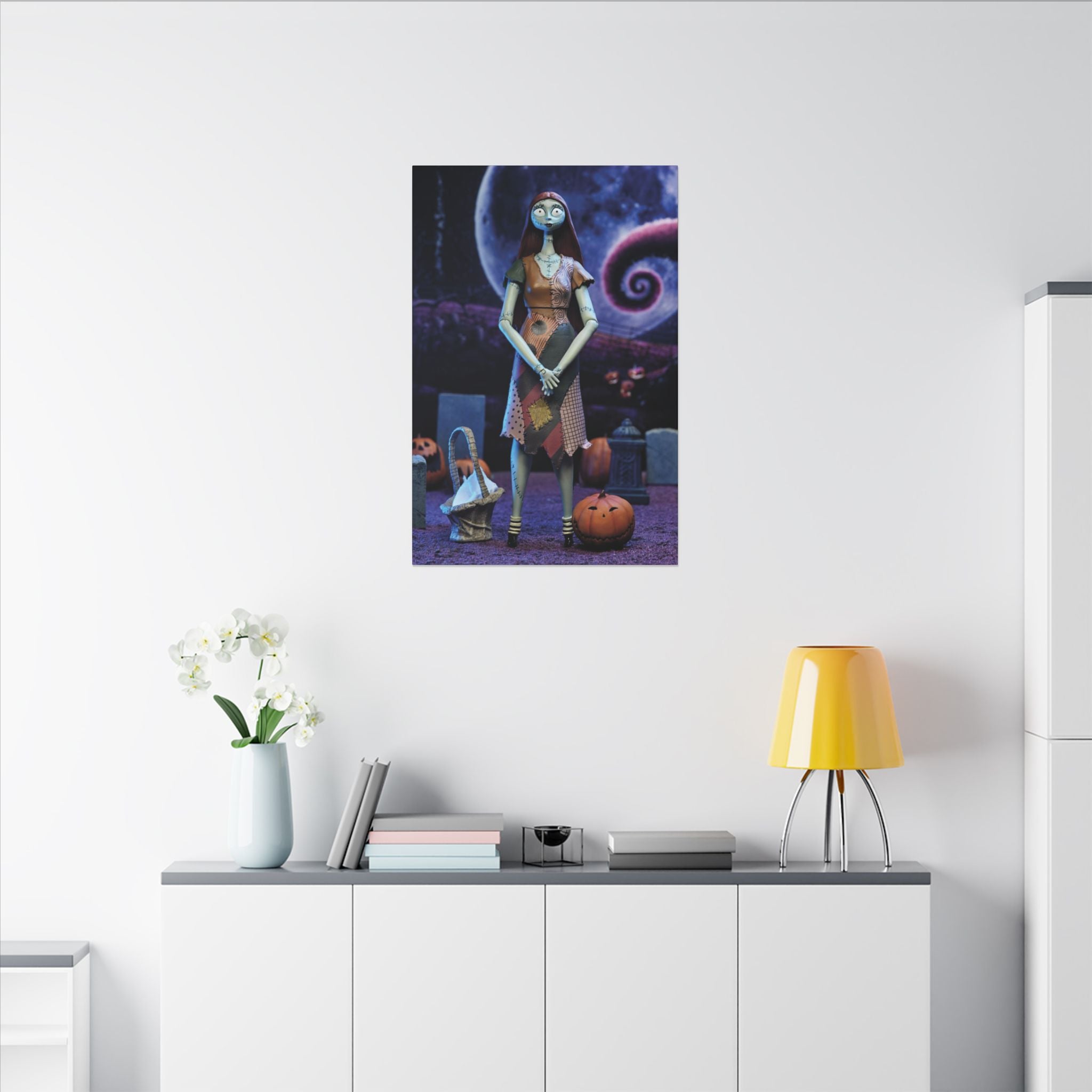 The Nightmare Before Christmas Sally Custom Canvas Wall Print