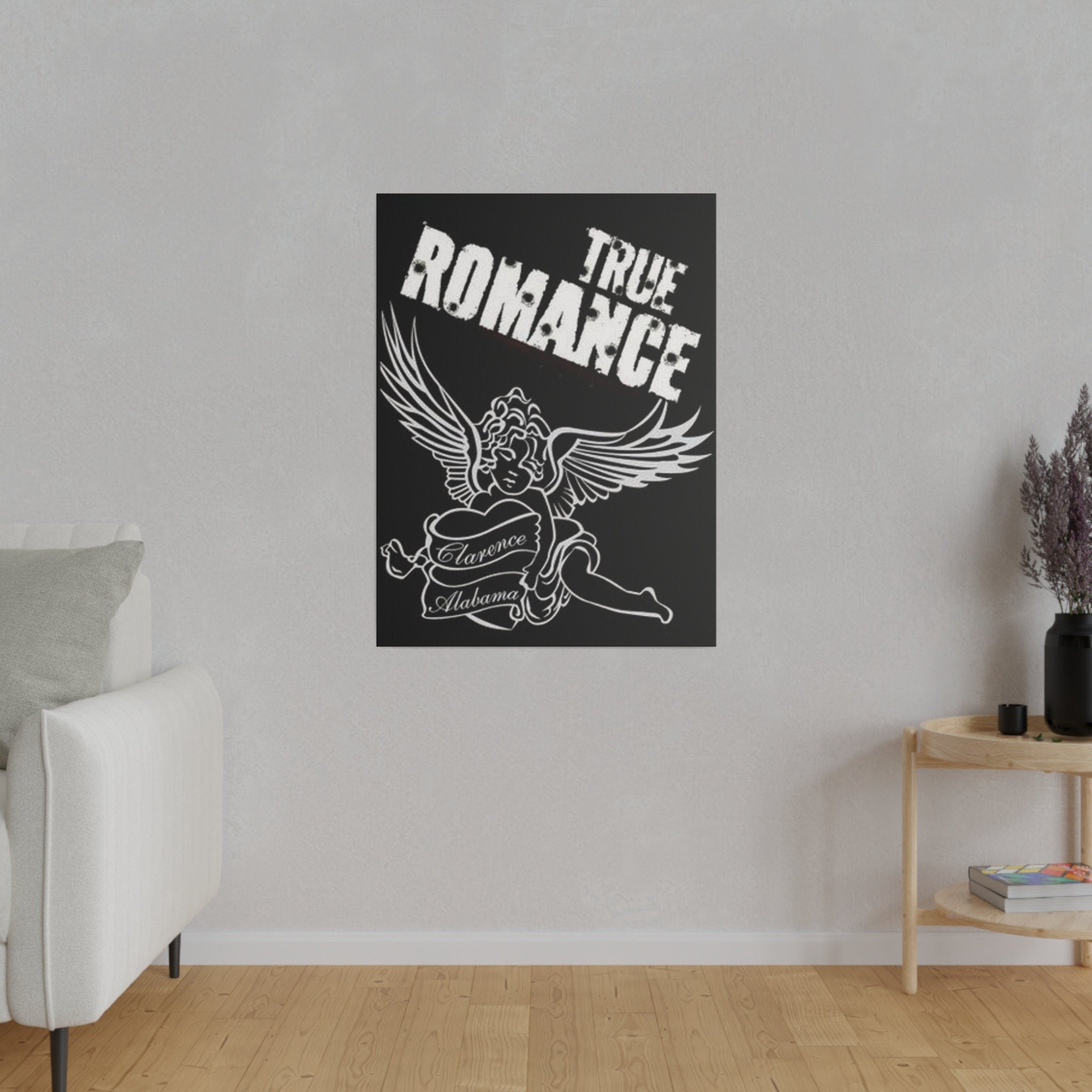 True Romance Angel Custom Canvas Wall Print