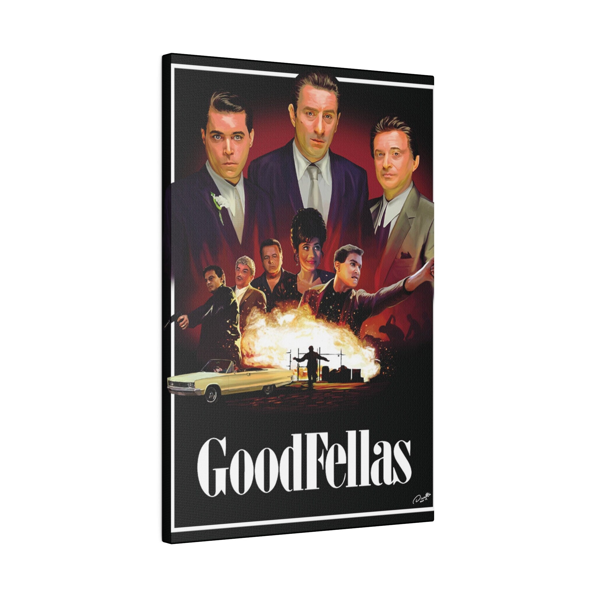 Goodfellas Poster Custom Canvas Wall Print