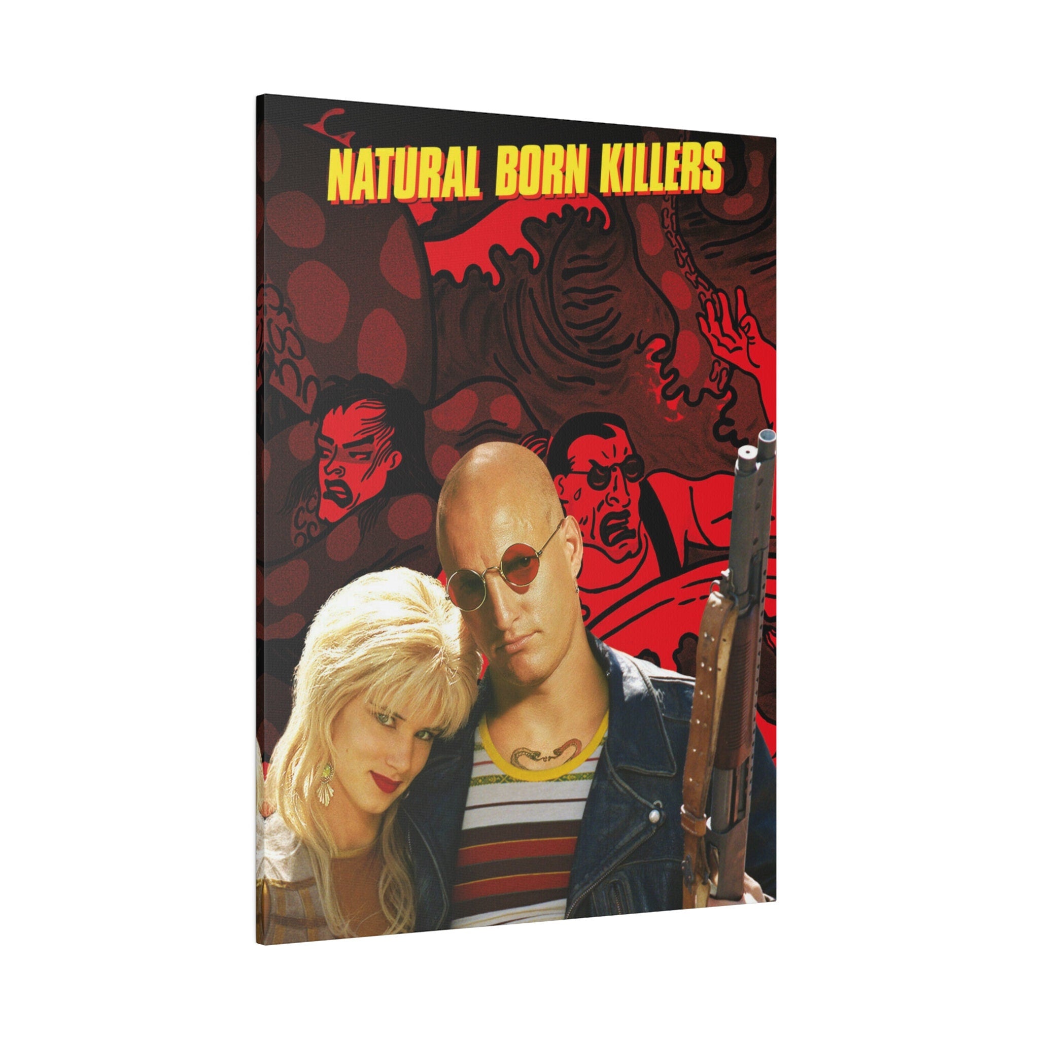 Natural Born Killers Custom Canvas Wall Print