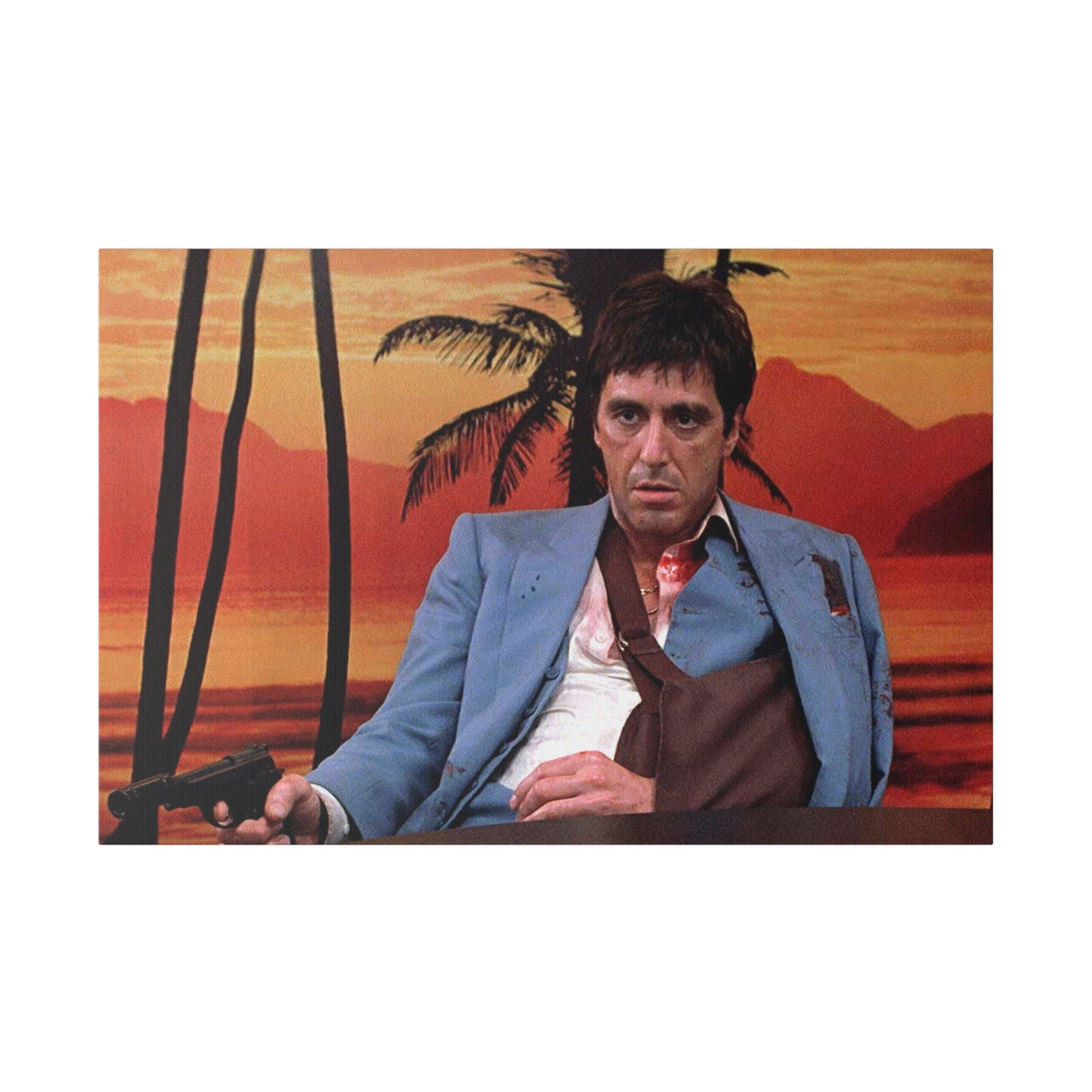 Scarface Takeover Custom Canvas Wall Print