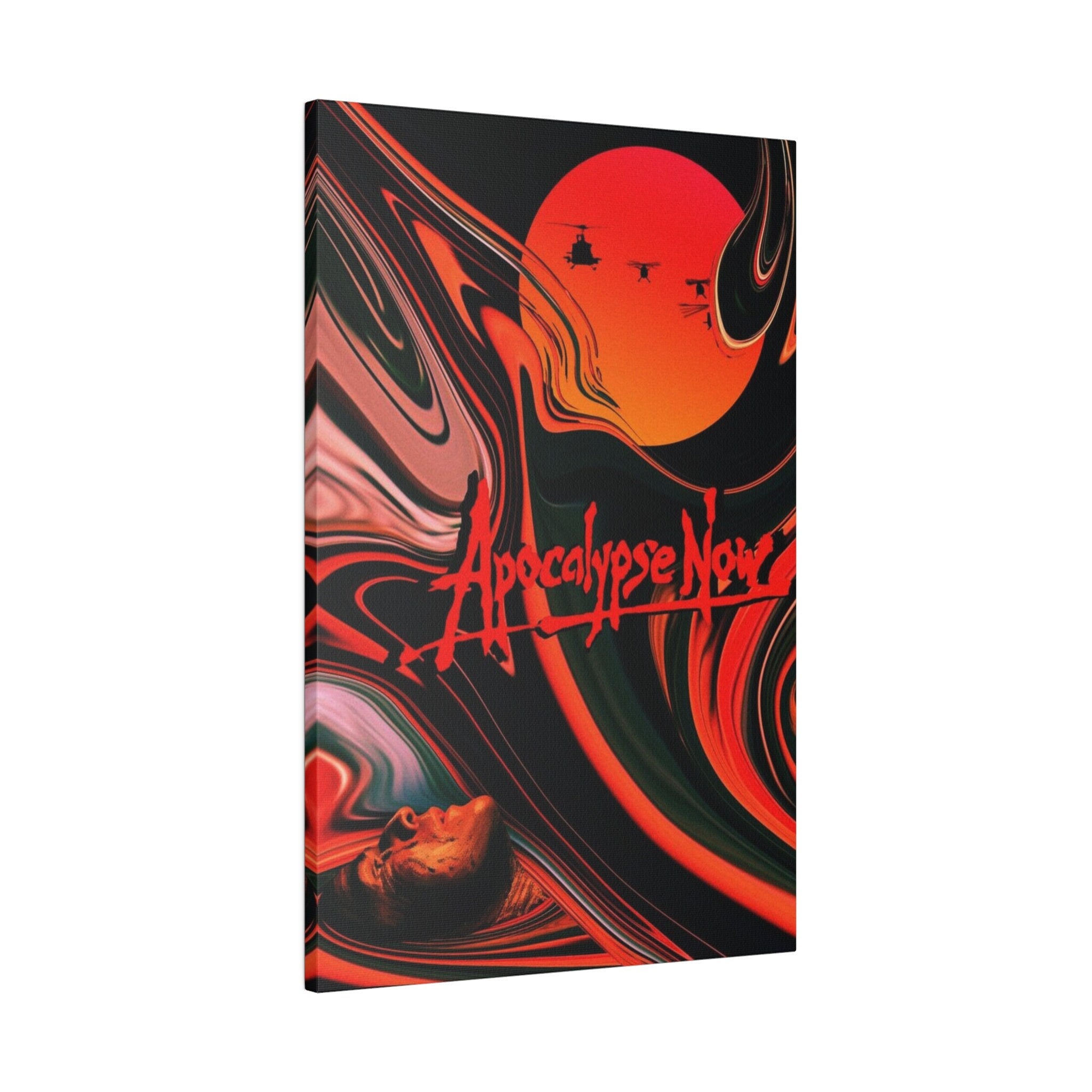 Apocalypse Now Psychedelic Poster Custom Canvas Wall Print