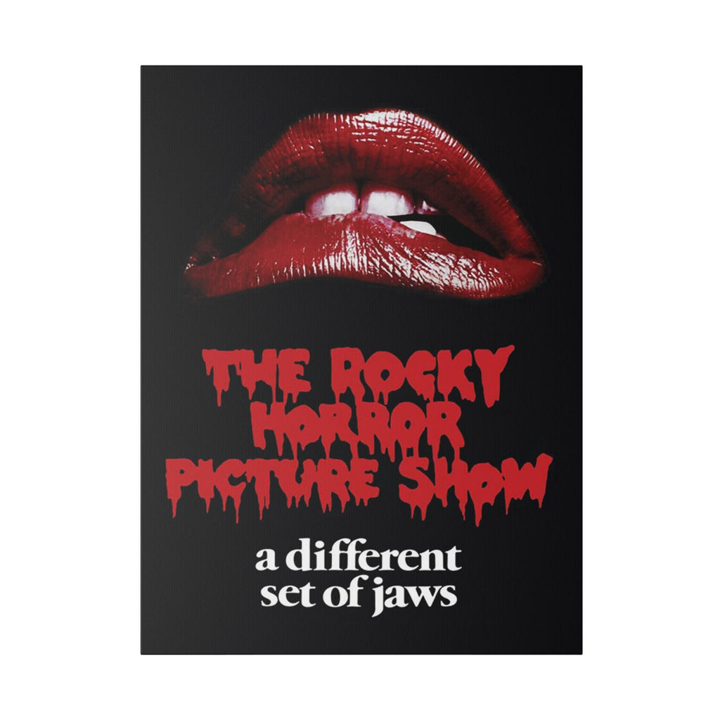 The Rocky Horror Picture Show Lips Custom Canvas Wall Print