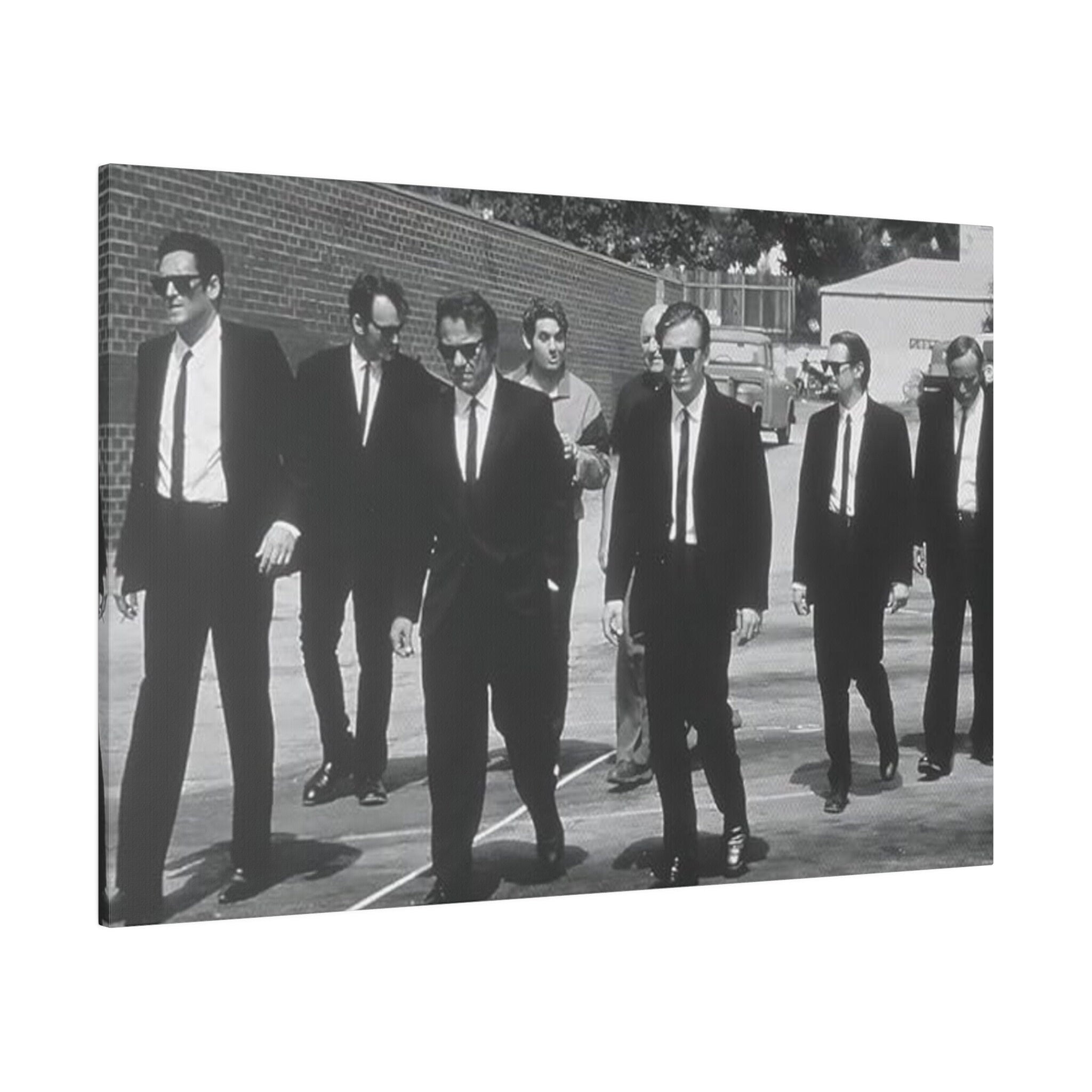 Reservoir Dogs B/W Photo Custom Canvas Wall Print