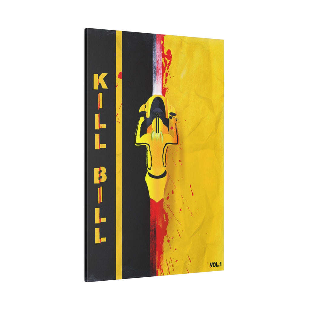 Kill Bill Abstract Art Custom Canvas Wall Print