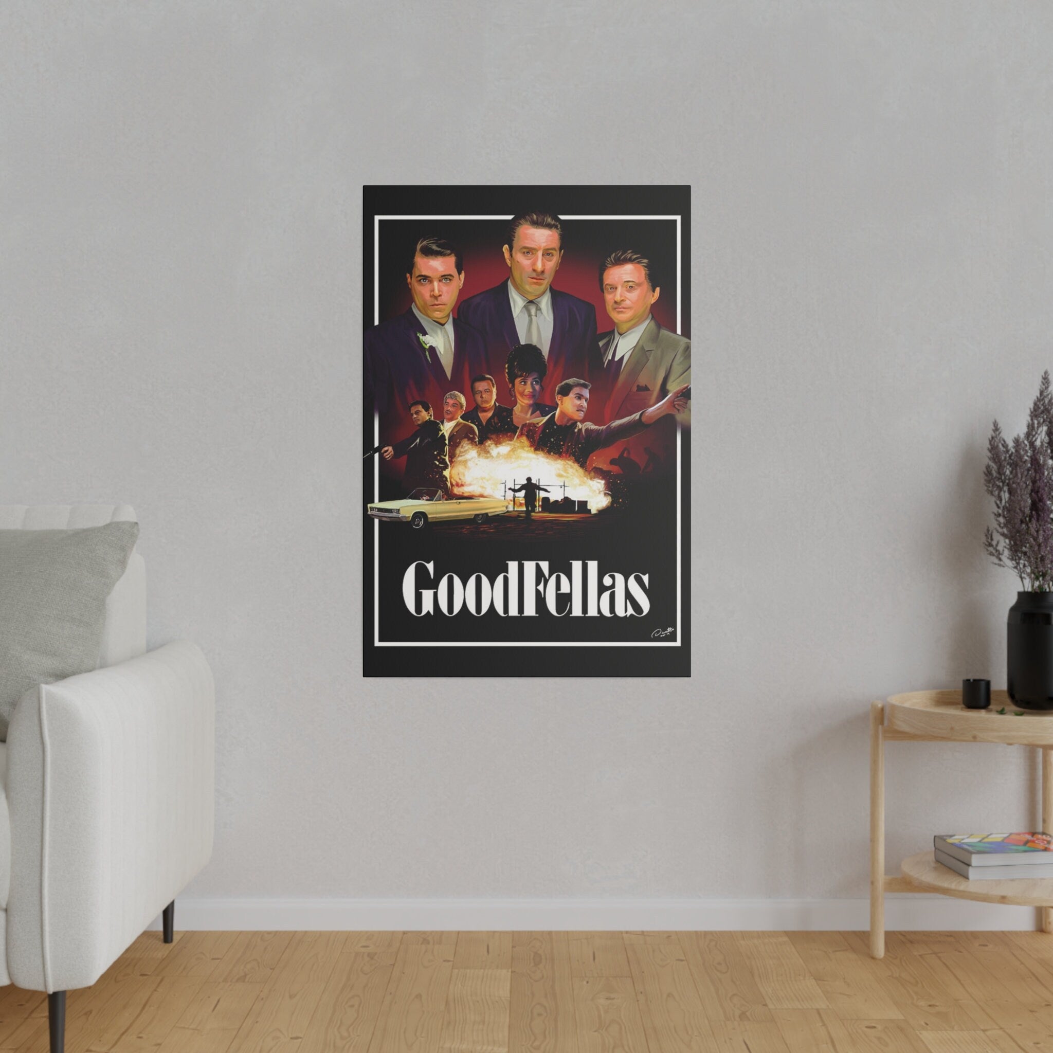 Goodfellas Poster Custom Canvas Wall Print