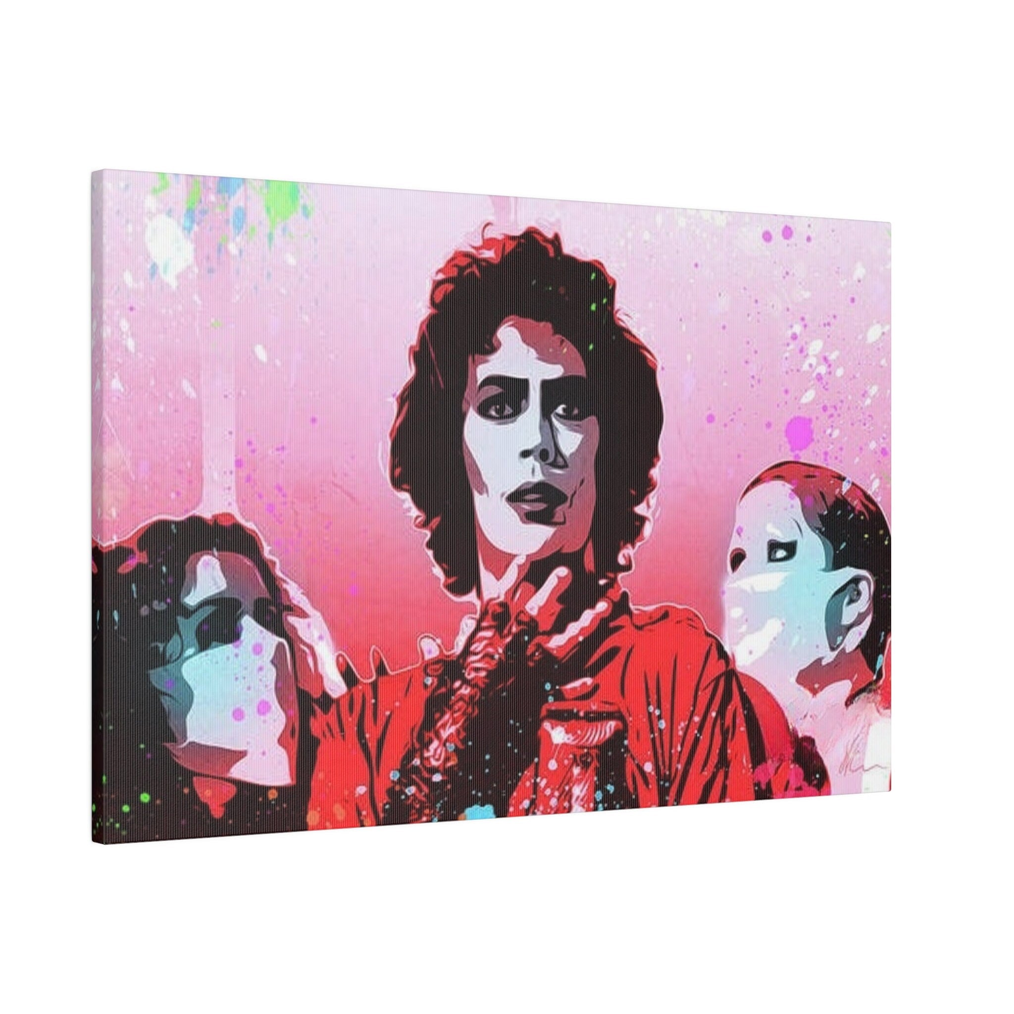 The Rocky Horror Picture Show Abstract Art Custom Canvas Wall Print