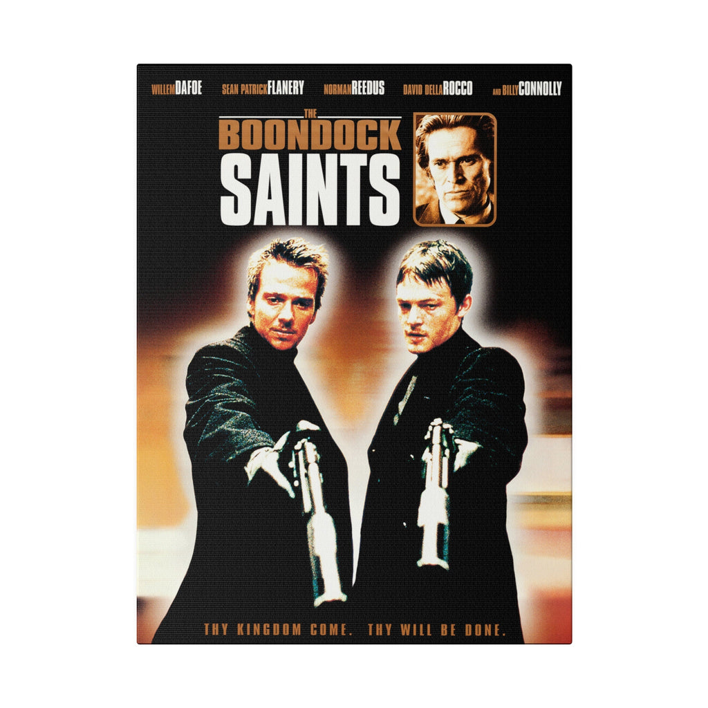 The Boondock Saints Movie Poster Custom Canvas Wall Print
