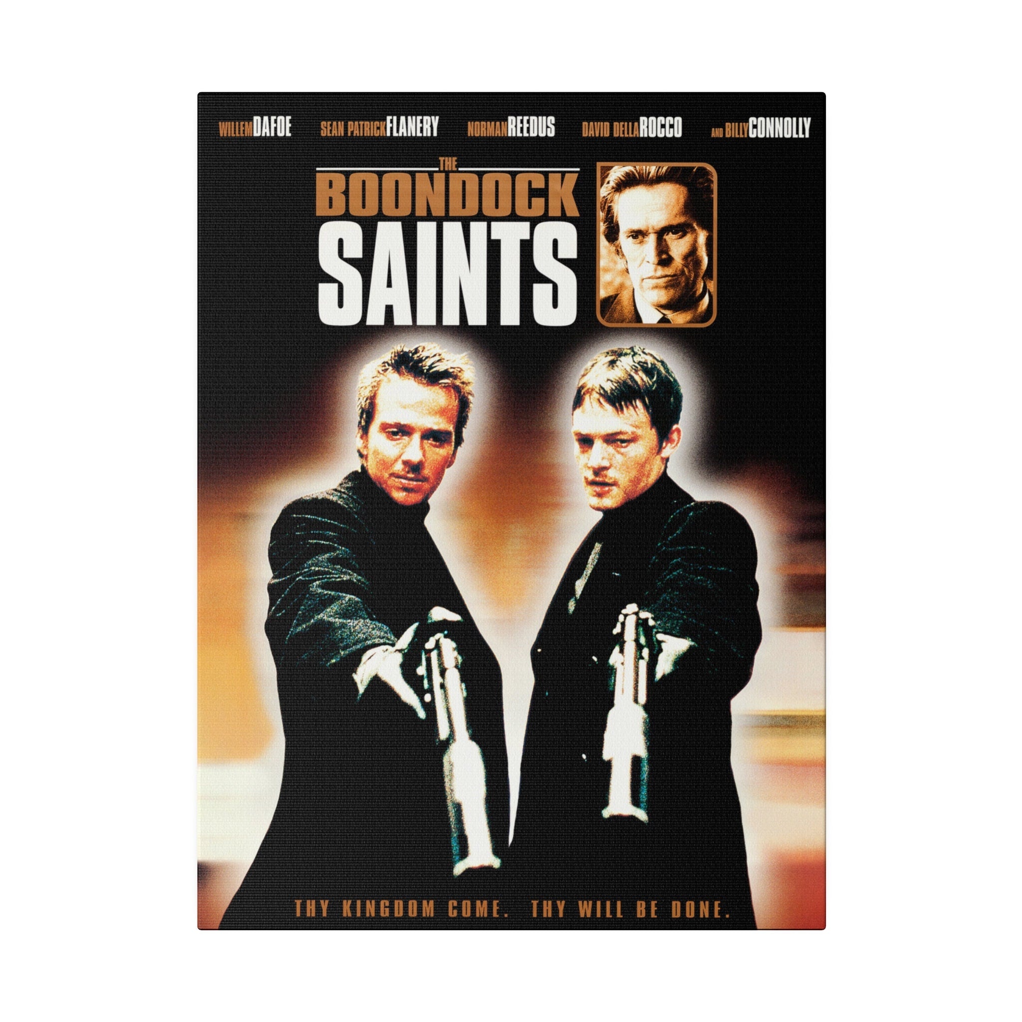 The Boondock Saints Movie Poster Custom Canvas Wall Print