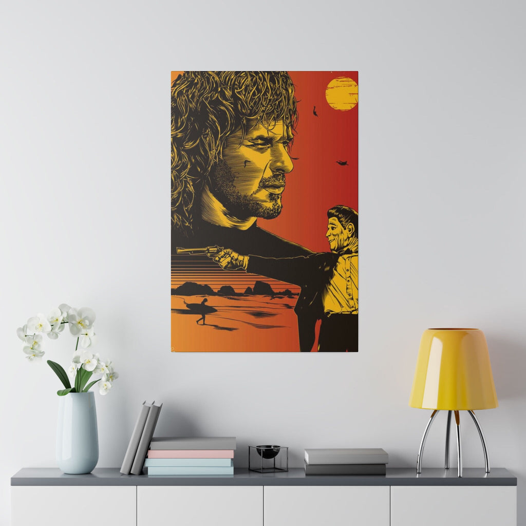 Point Break Bodhi Sunset Custom Canvas Wall Print