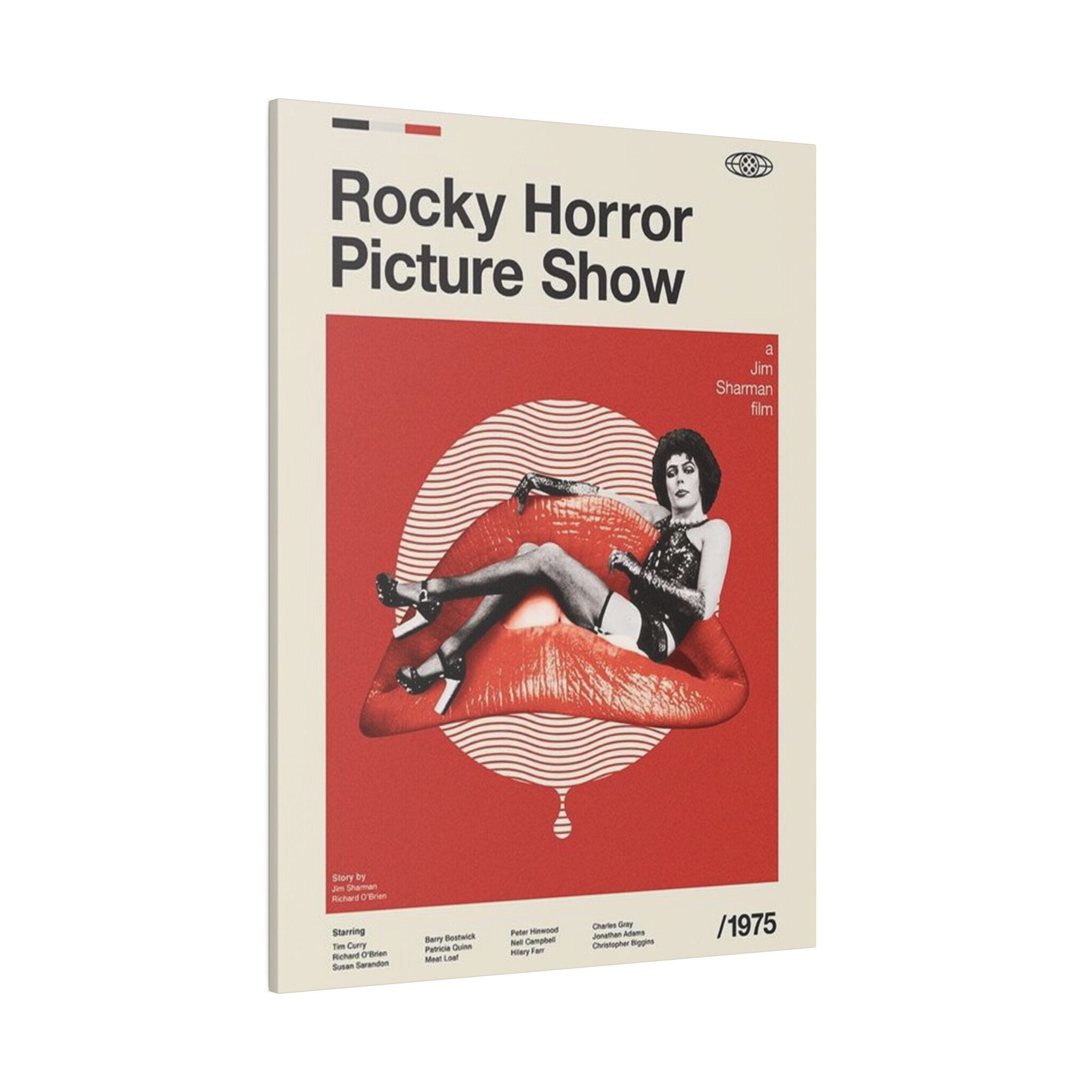 The Rocky Horror Picture Show Vintage Style Poster Custom Canvas Wall Print