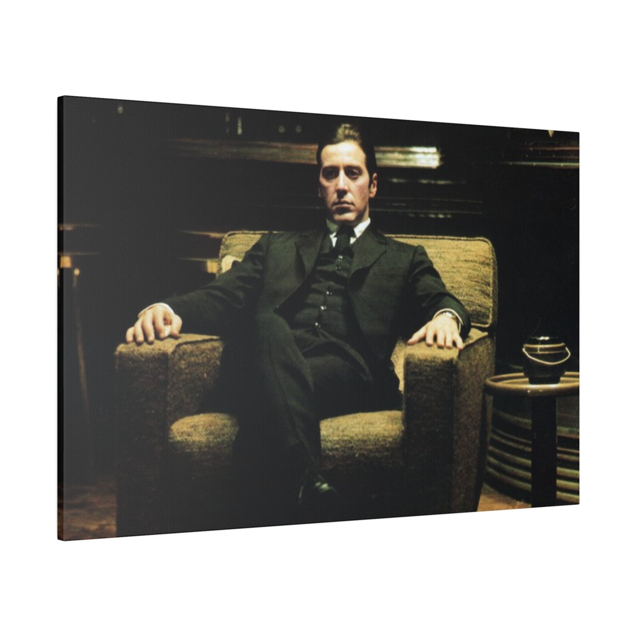 The Godfather Michael Corleone Custom Canvas Wall Print
