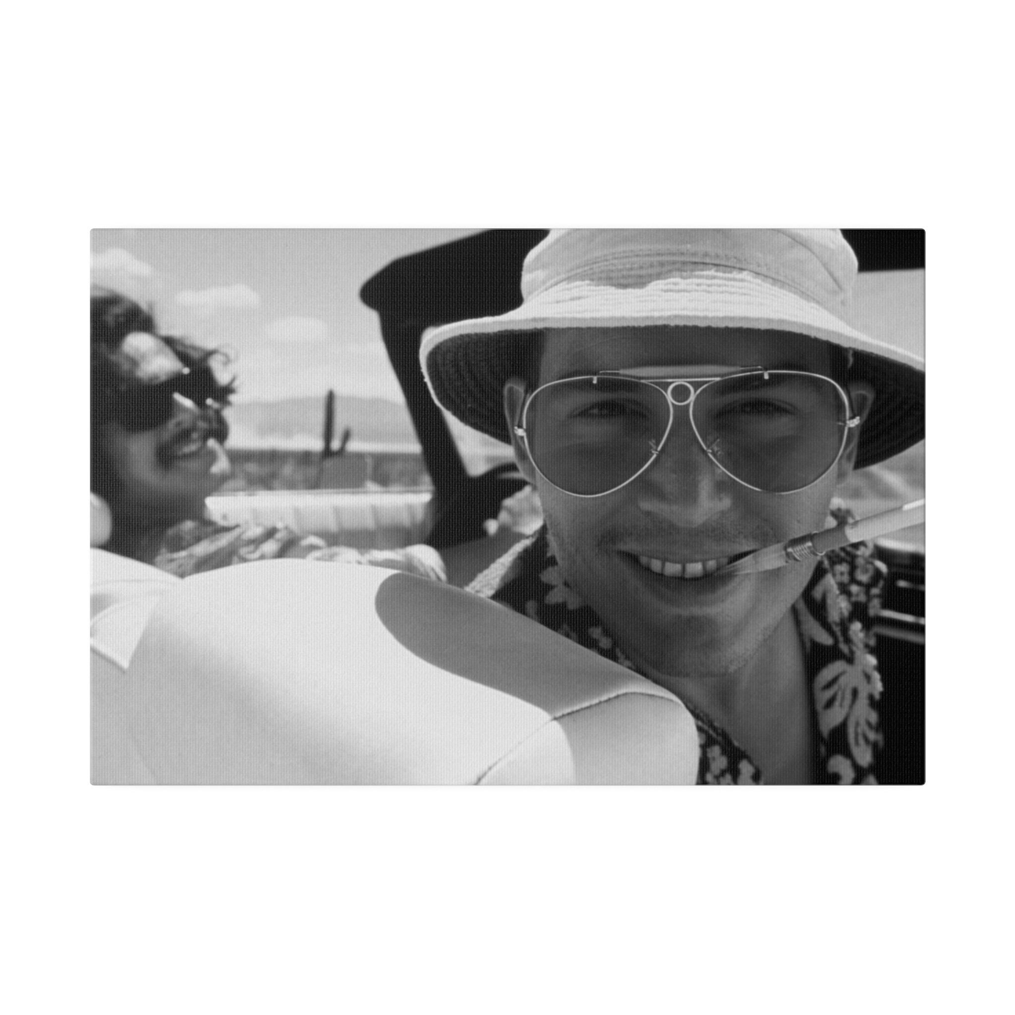 Fear and Loathing In Las Vegas B/W Photo Custom Canvas Wall Print
