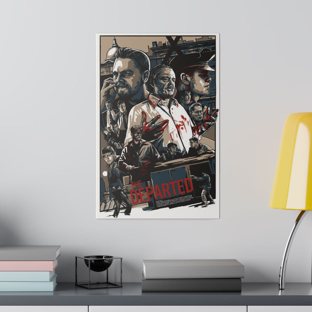 The Departed Graphic Comic Custom Canvas Wall Print