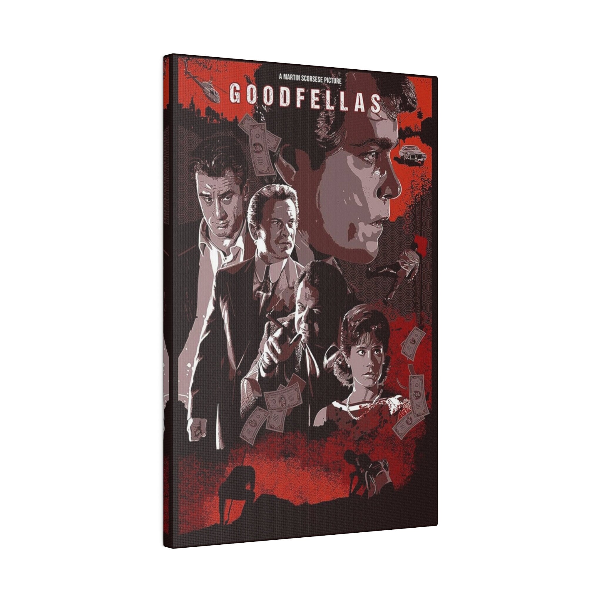 Goodfellas Abstract Custom Canvas Wall Print