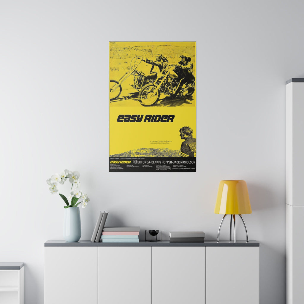 Easy Rider Movie Poster Custom Canvas Wall Print