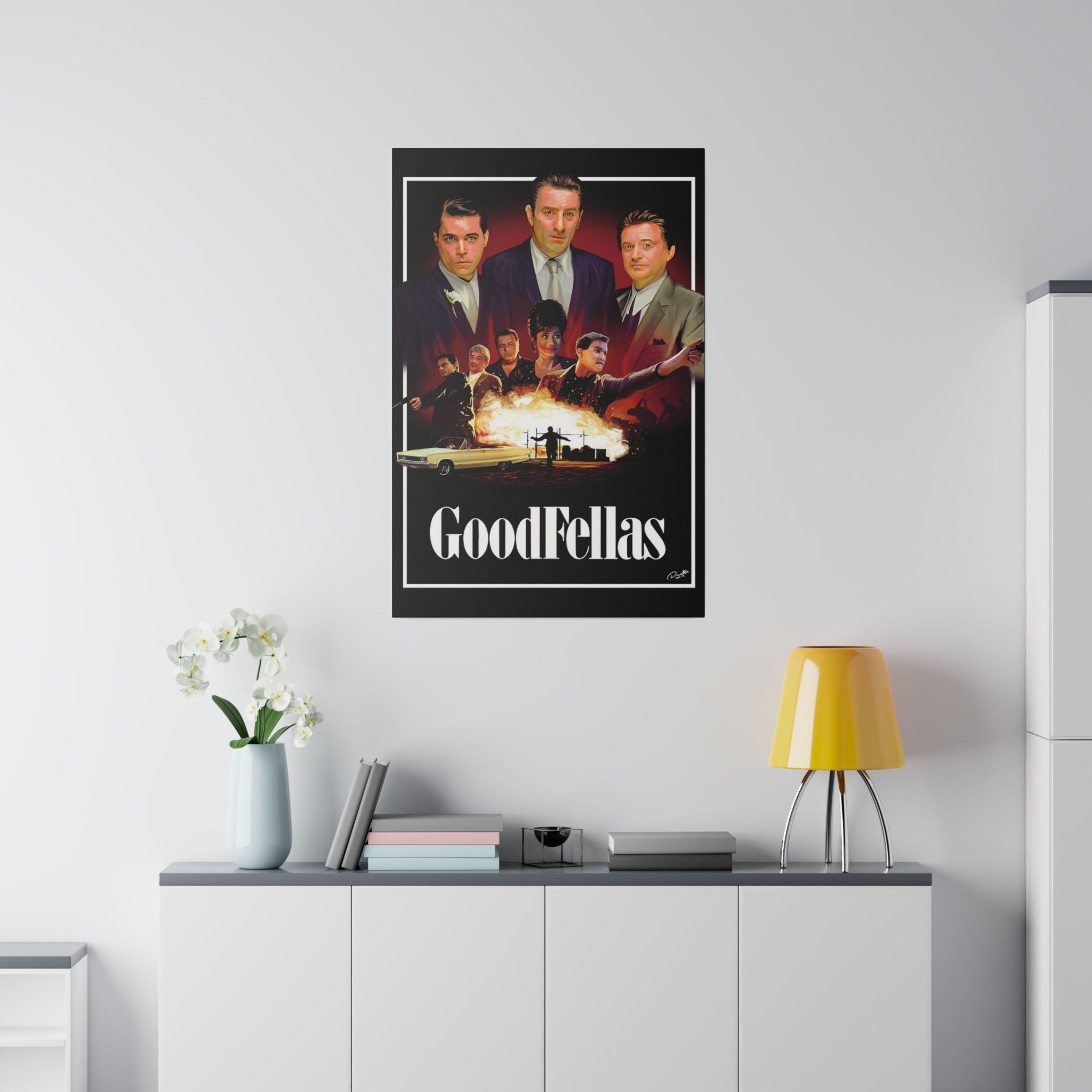 Goodfellas Poster Custom Canvas Wall Print