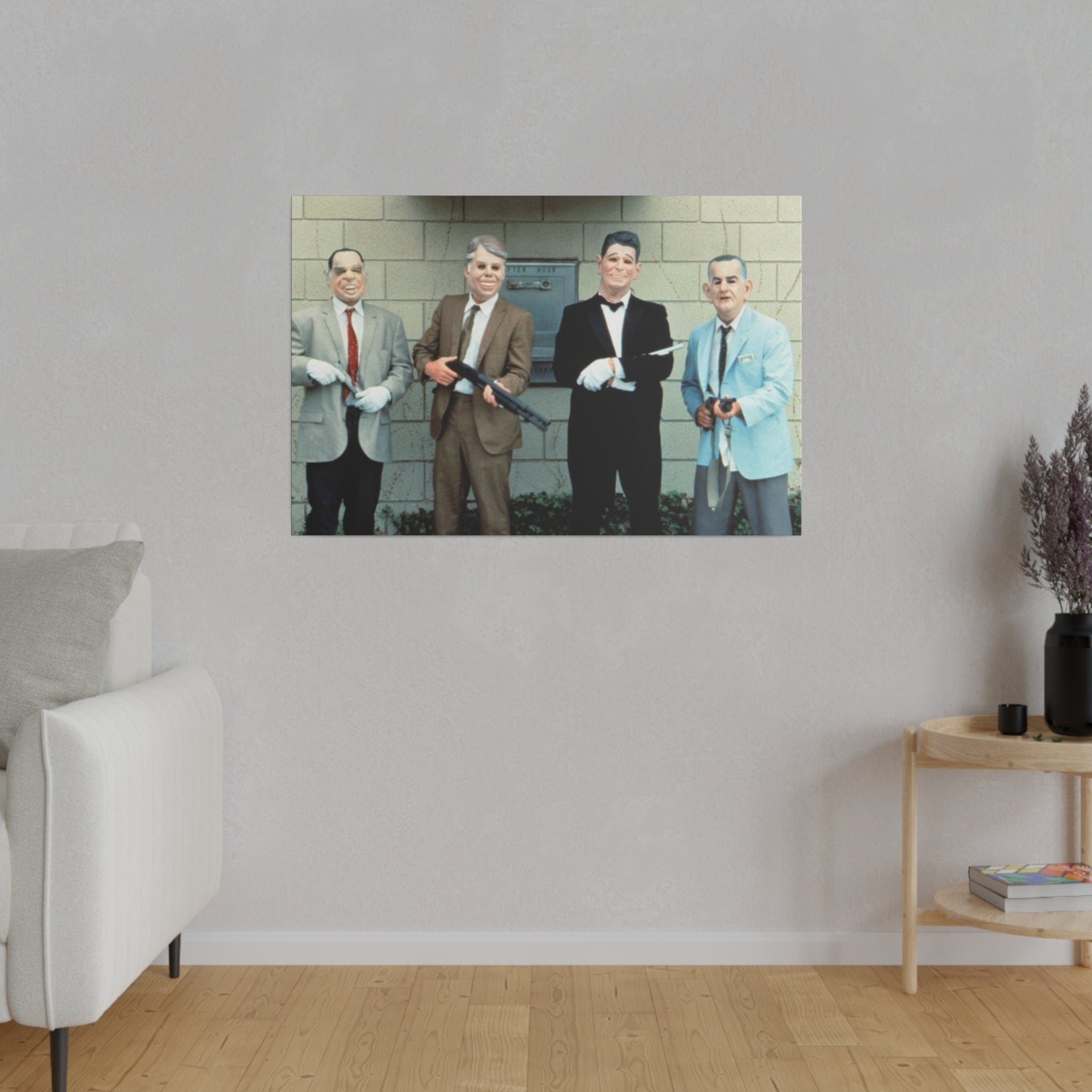 Point Break Canvas Wall Print "Point Break Legends: The Four Dead Presidents"