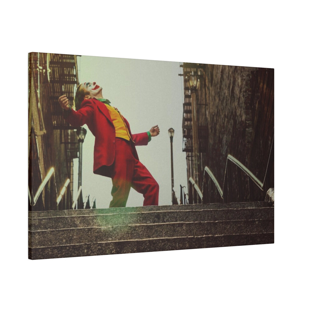 Joker Stairs Scene Custom Canvas Wall Print