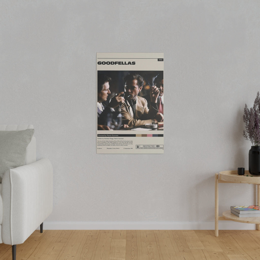 Goodfellas Vintage Custom Canvas Wall Print