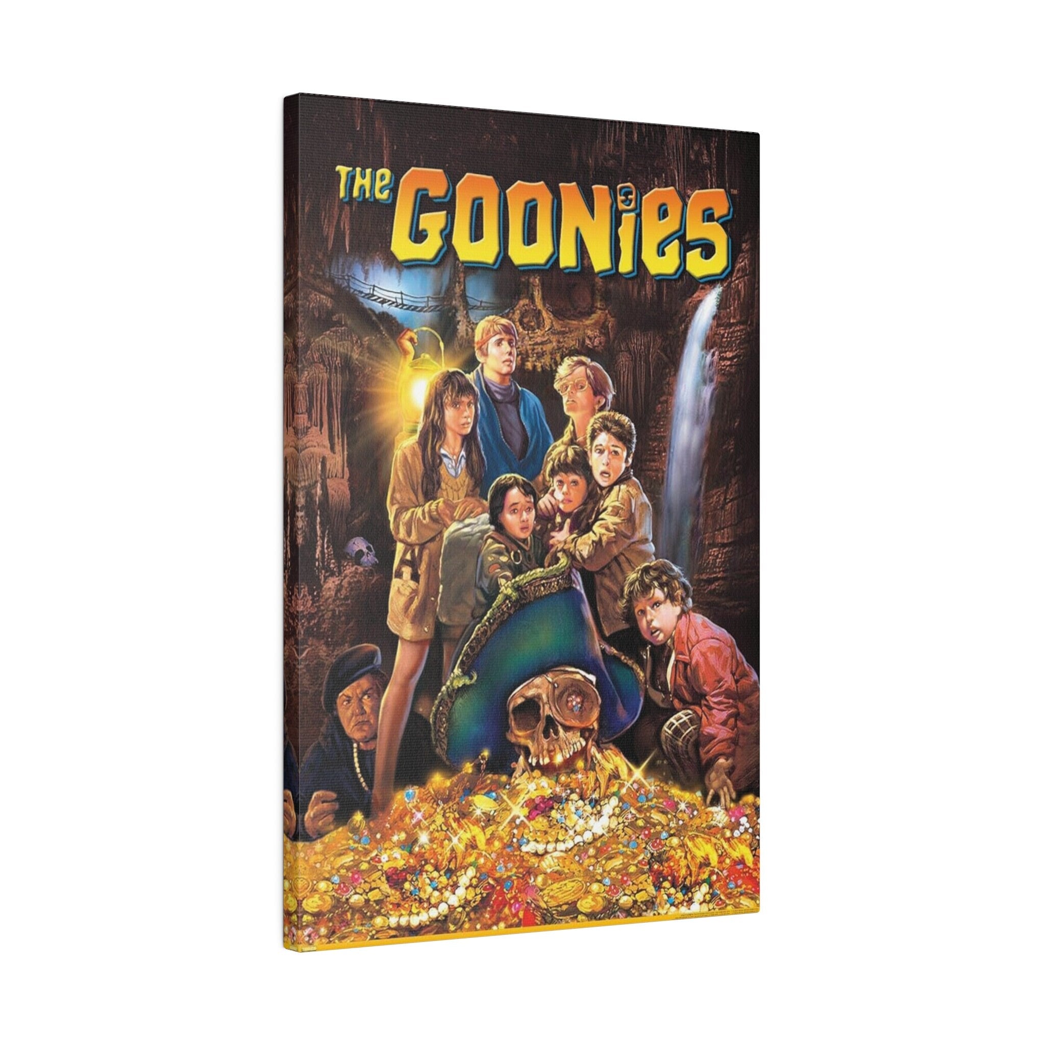 The Goonies Animated Poster Custom Canvas Wall Print