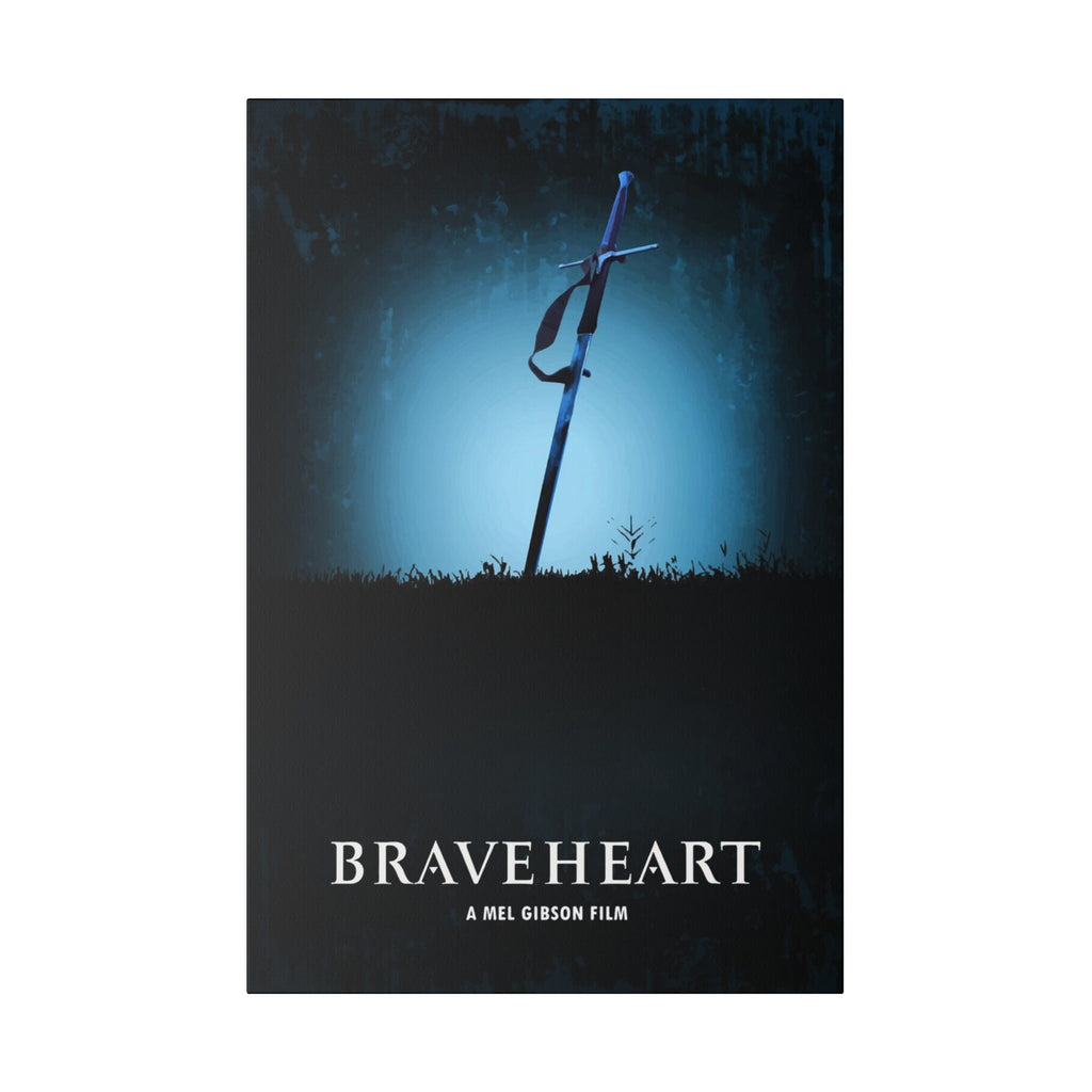 Braveheart Sword Custom Canvas Wall Print