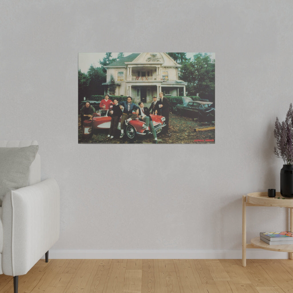 Animal House Custom Canvas Wall Print