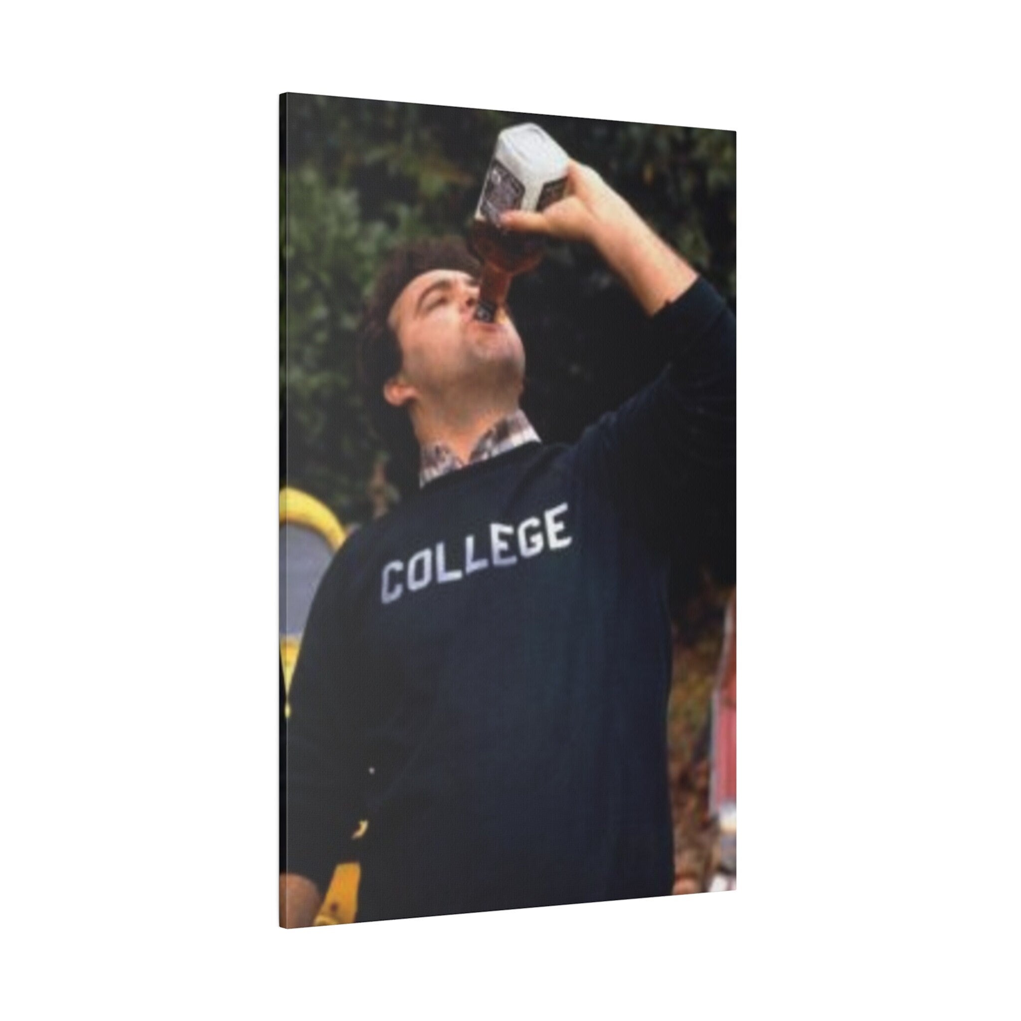 Animal House John Belushi Chug Poster Custom Canvas Wall Print