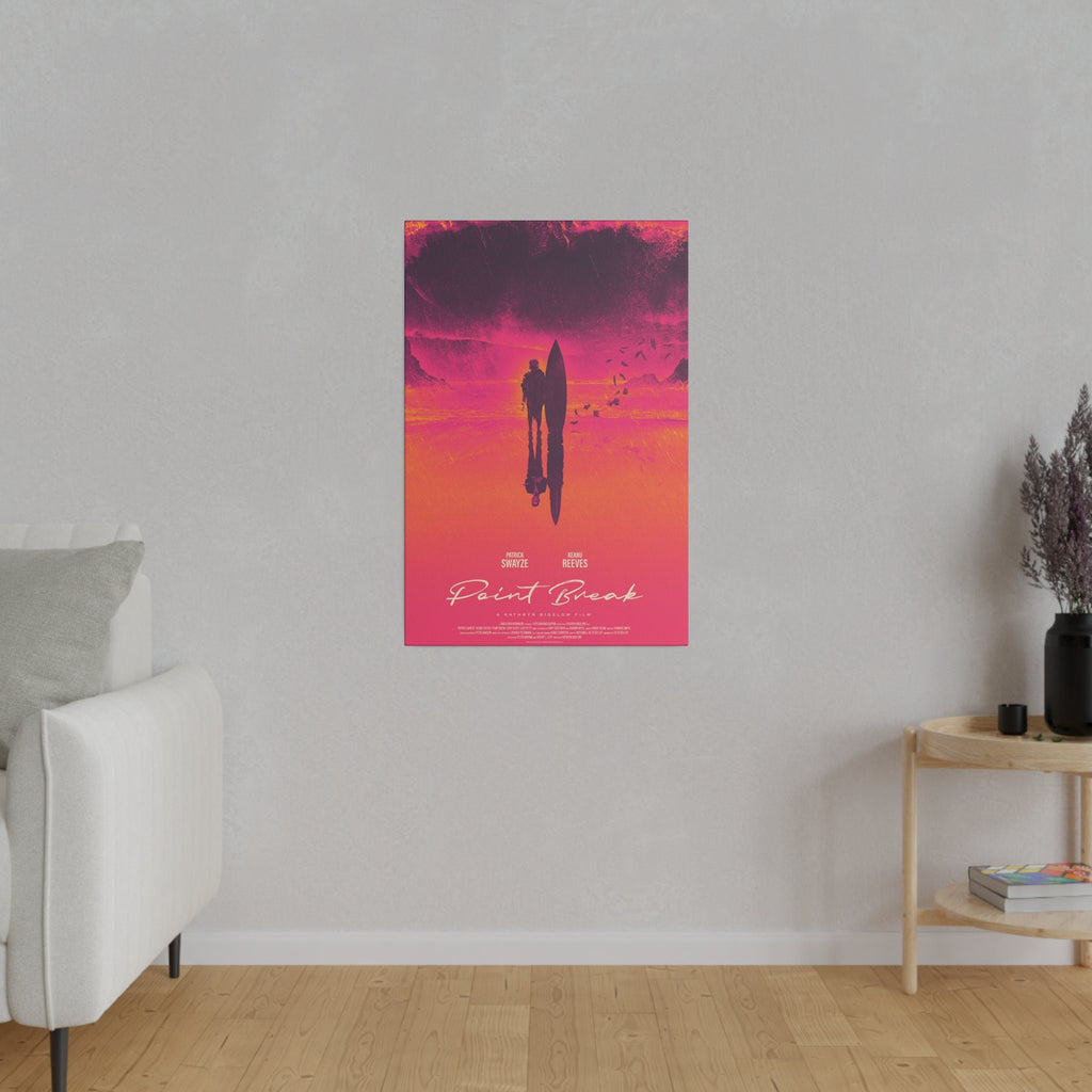 Point Break Artistic Movie Poster Custom Canvas Wall Print