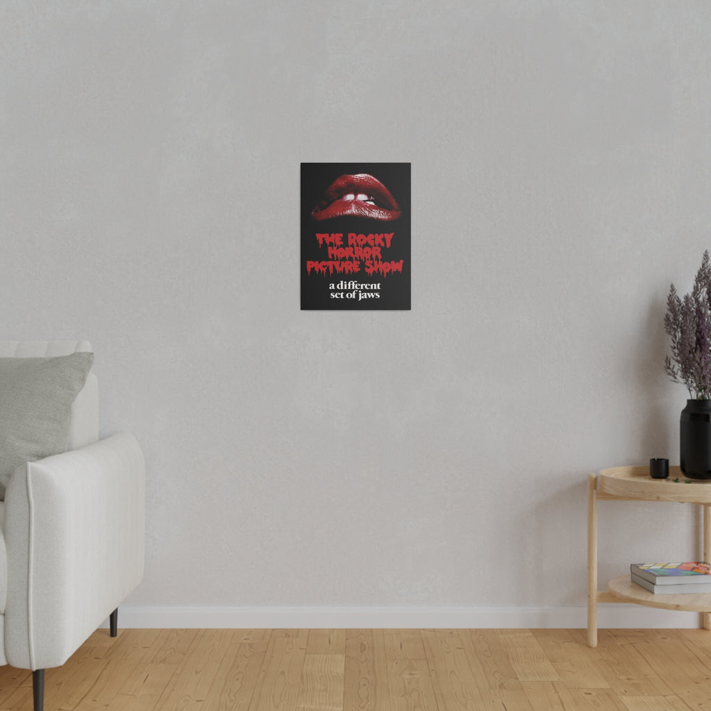 The Rocky Horror Picture Show Lips Custom Canvas Wall Print
