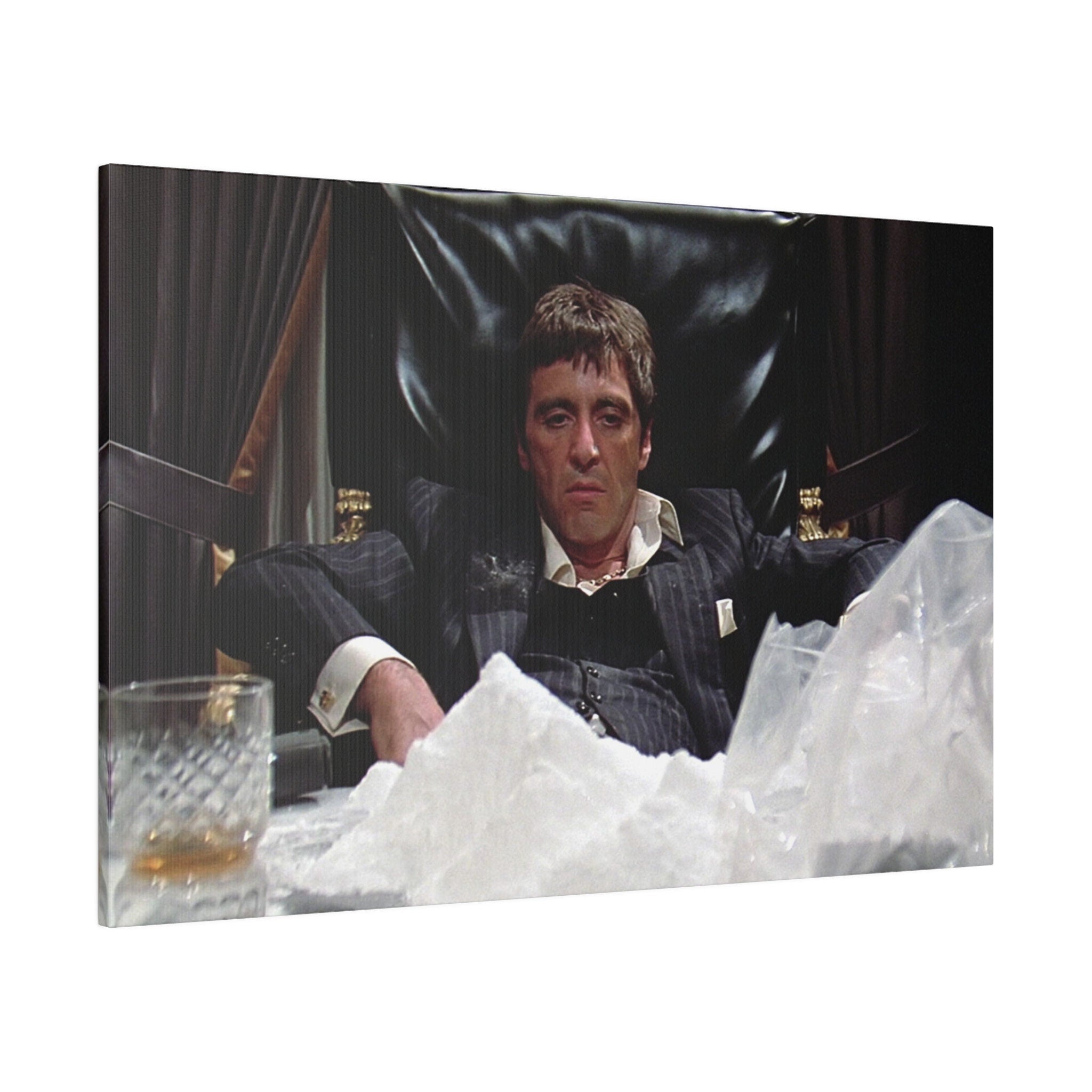 Scarface Powder Custom Canvas Wall Print