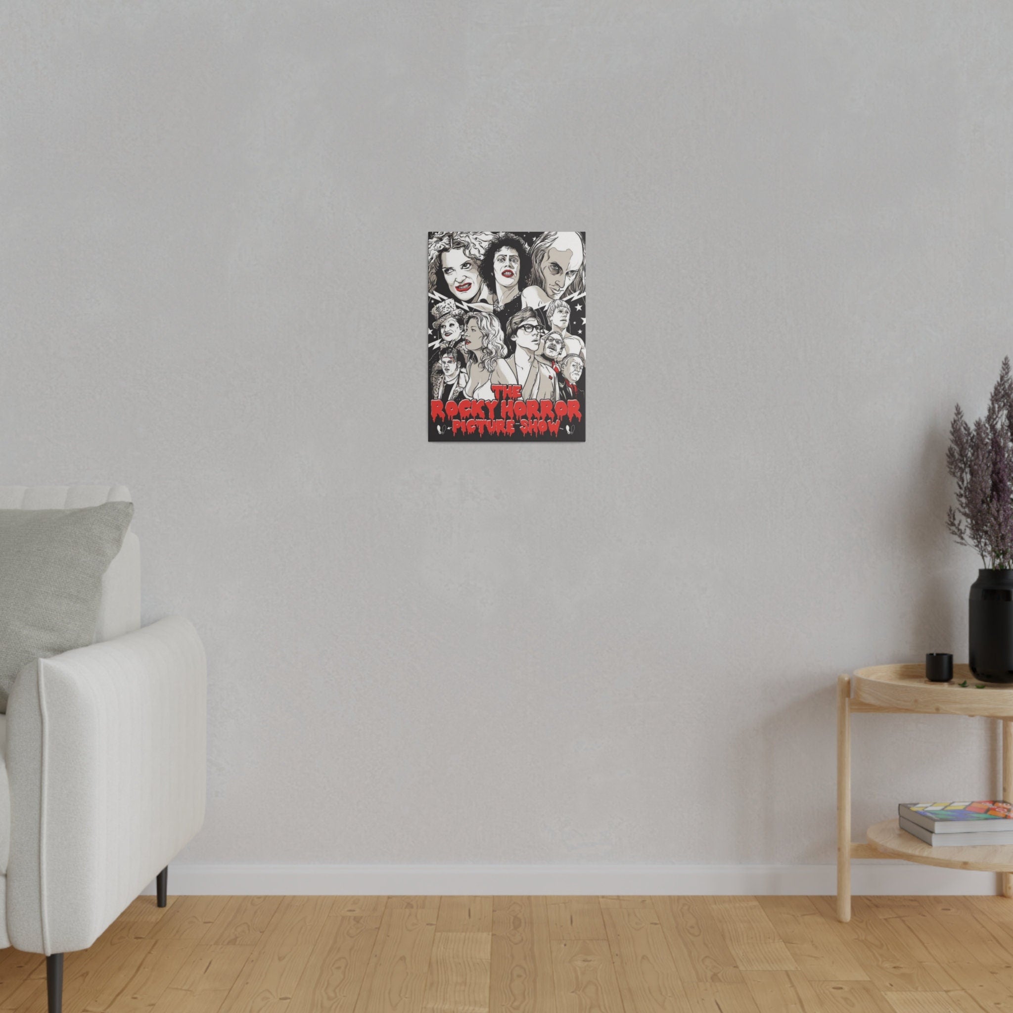The Rocky Horror Picture Show Comic Poster Custom Canvas Wall Print