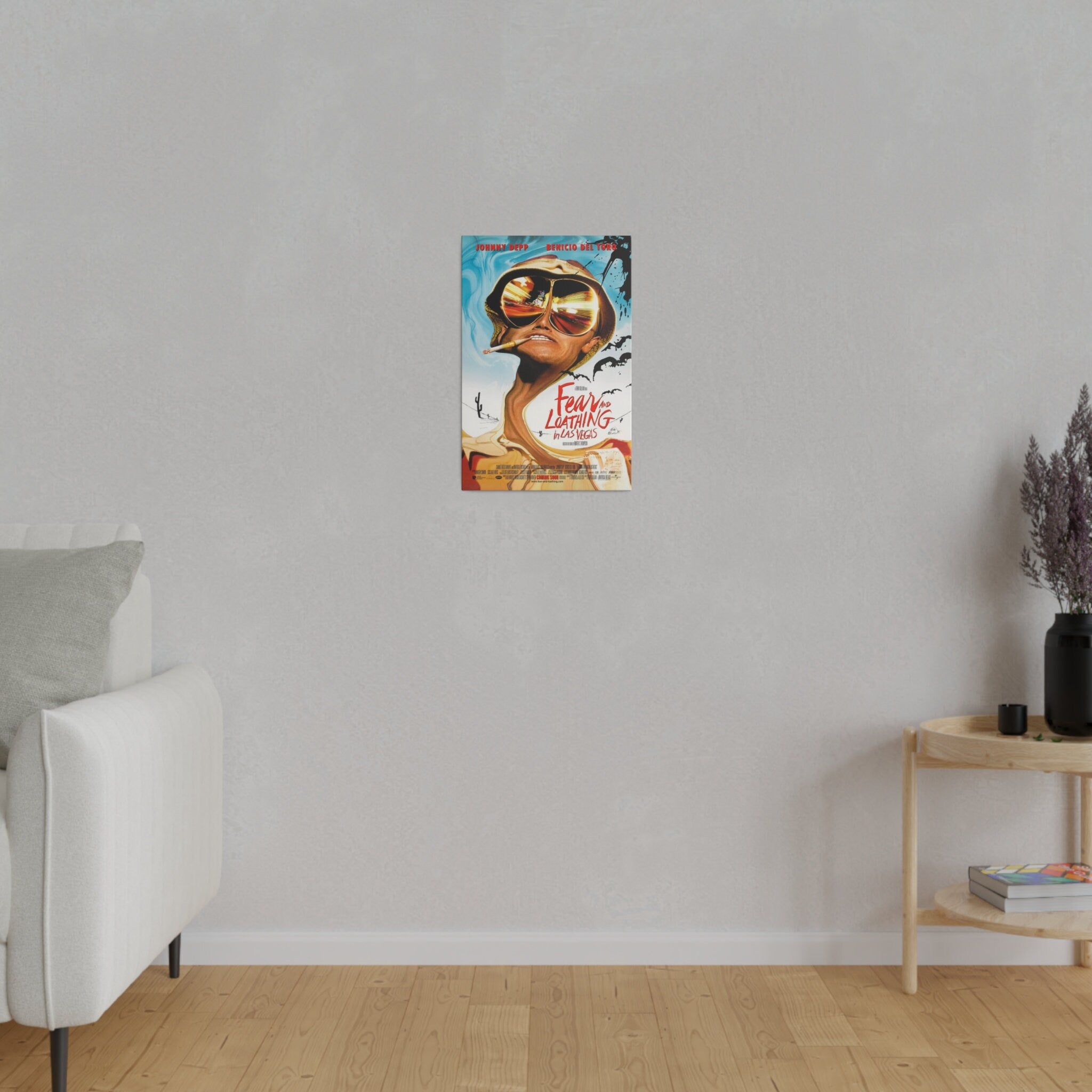 Fear and Loathing In Las Vegas Movie Poster Custom Canvas Wall Print