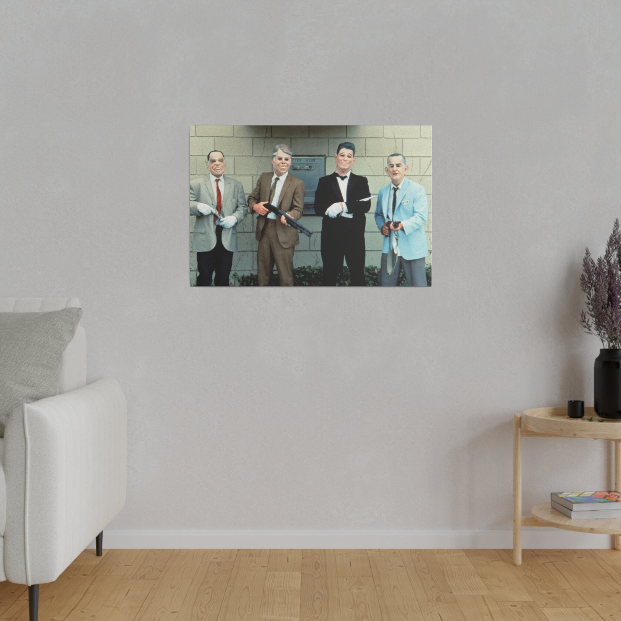 Point Break Canvas Wall Print "Point Break Legends: The Four Dead Presidents"