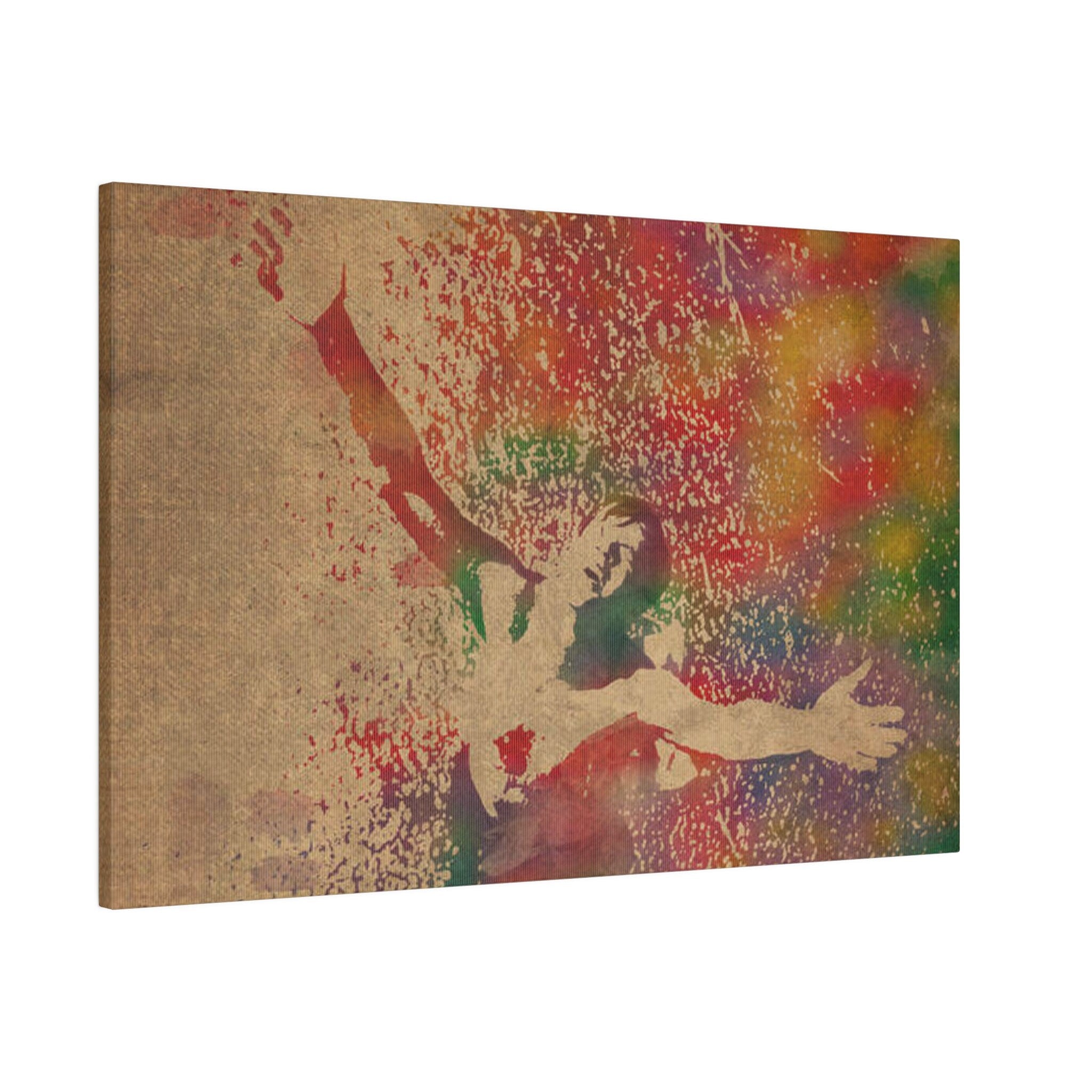 The Shawshank Redemption Andy Dufresne Abstract Color Splash Custom Canvas Wall Print