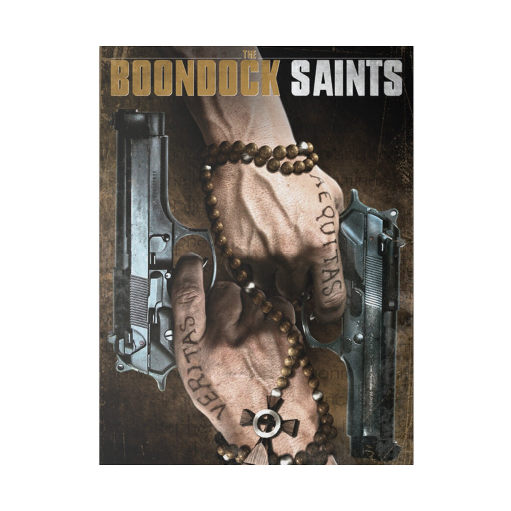 The Boondock Saints Two Guns Custom Canvas Wall Print