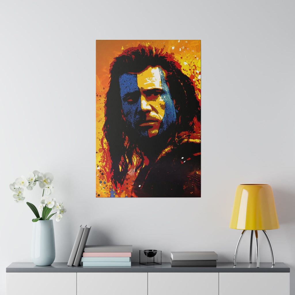 Braveheart William Wallace Custom Canvas Wall Print