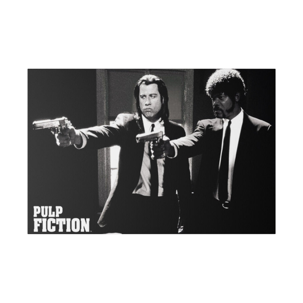 Pulp FIction Vincent & Jules Custom Canvas Wall Print