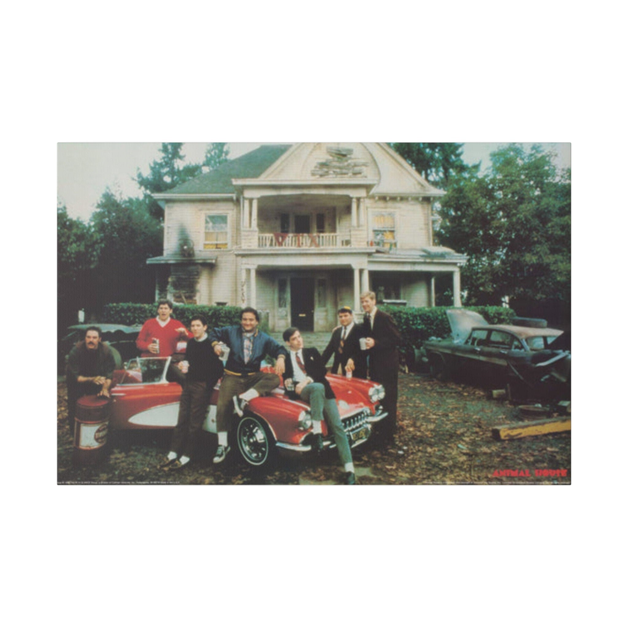 Animal House Custom Canvas Wall Print