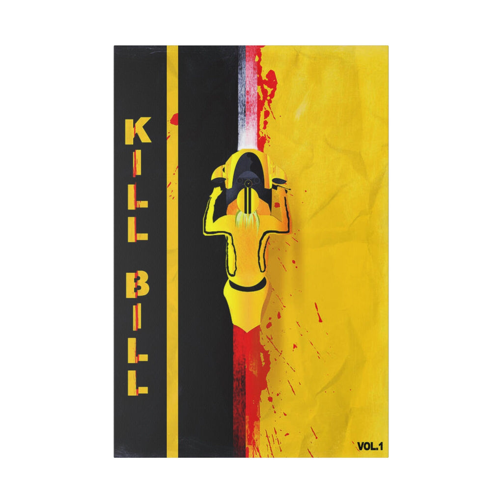 Kill Bill Abstract Art Custom Canvas Wall Print