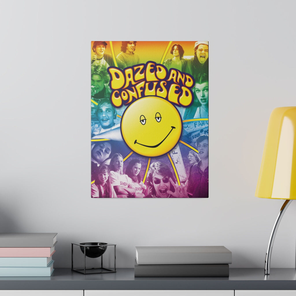 Dazed And Confused Rainbow Custom Canvas Wall Print