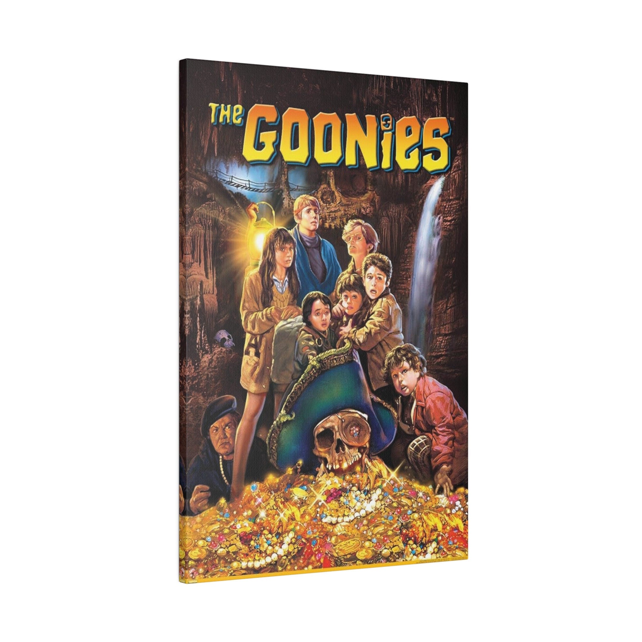 The Goonies Animated Poster Custom Canvas Wall Print