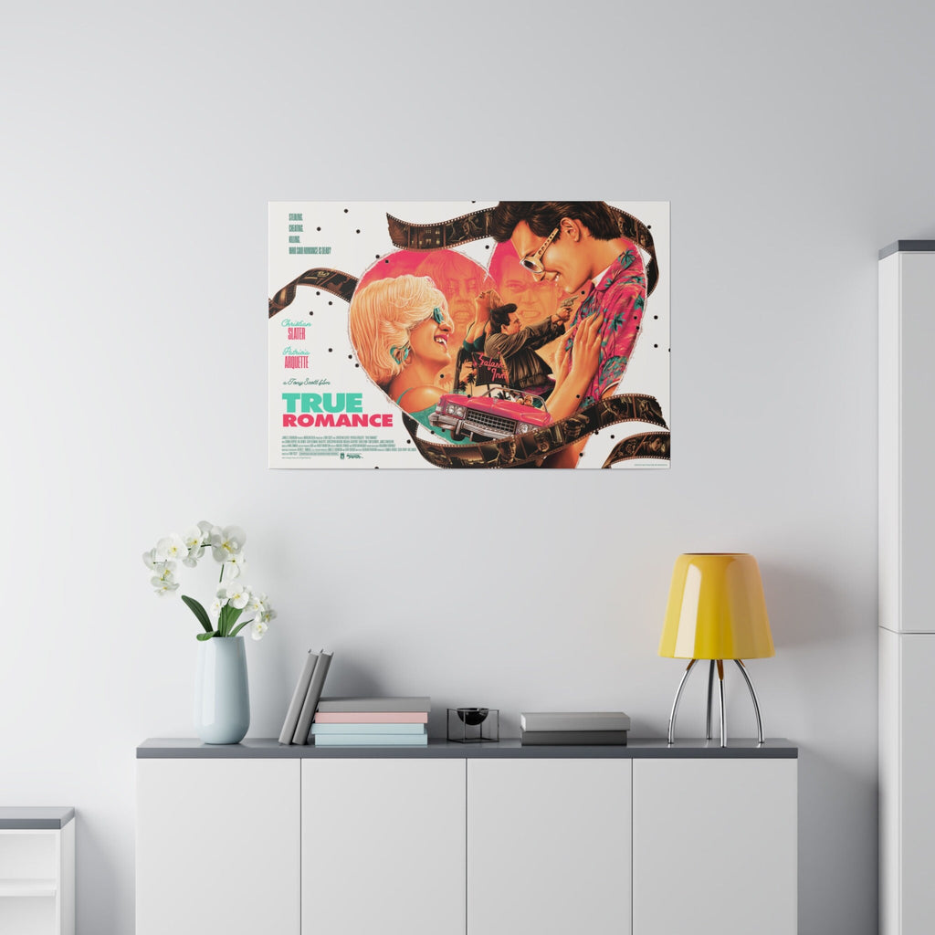True Romance Poster Custom Canvas Wall Print