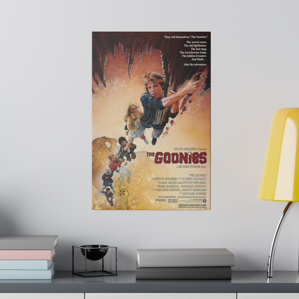 The Goonies Movie Poster Custom Canvas Wall Print