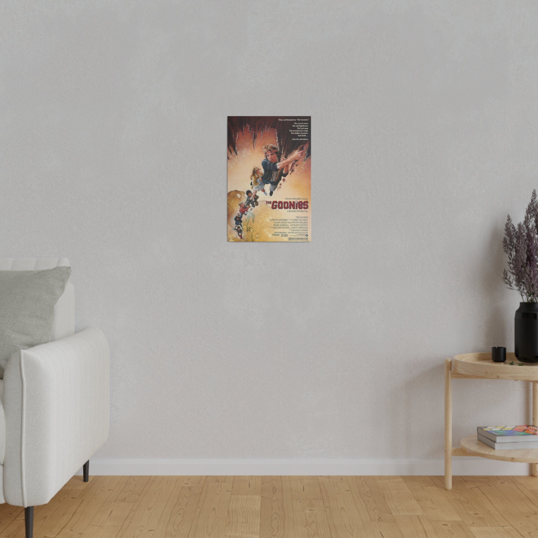 The Goonies Movie Poster Custom Canvas Wall Print