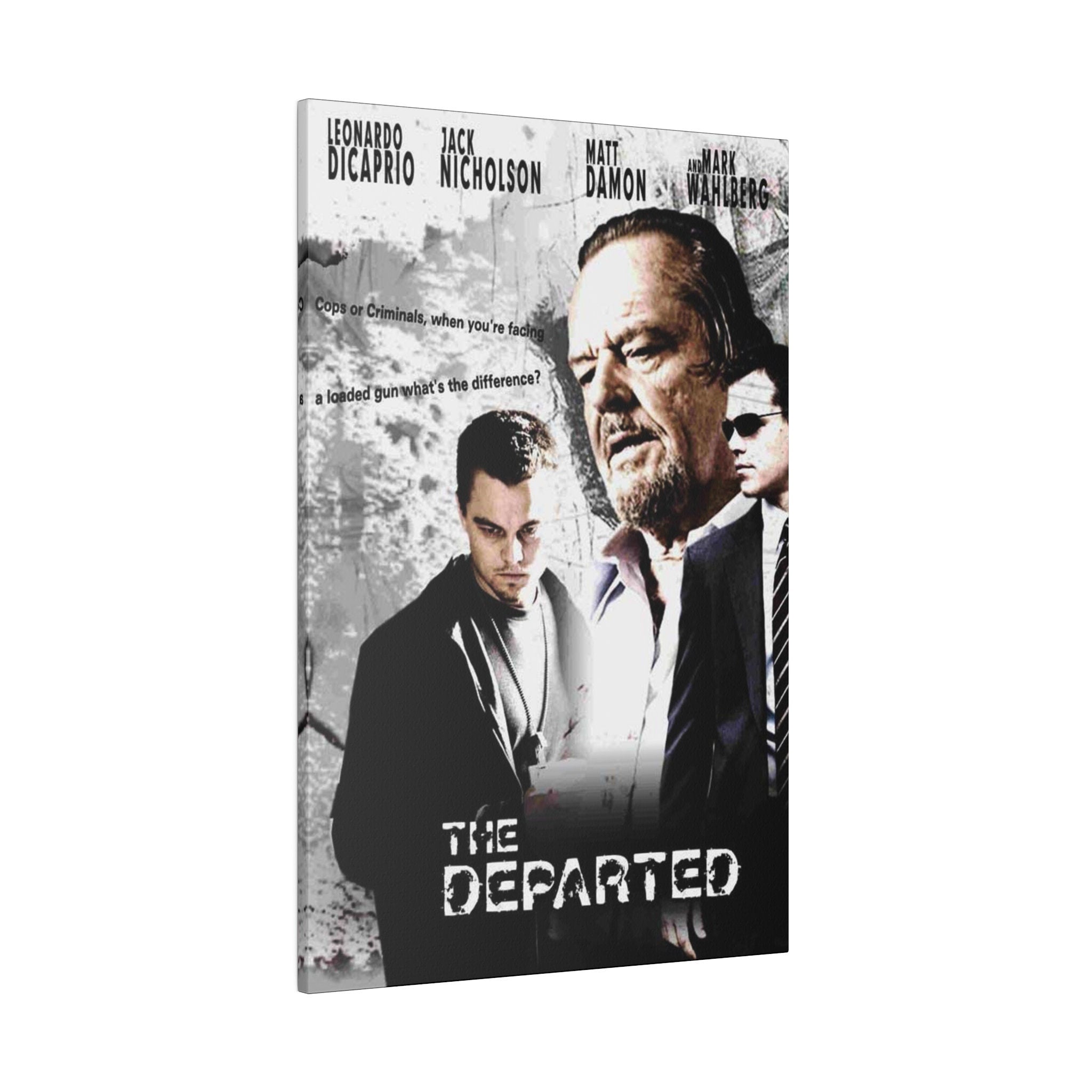The Departed Movie Poster Custom Canvas Wall Print