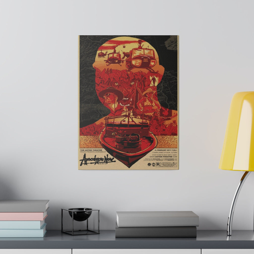 Apocalypse Now Abstract Movie Poster Custom Canvas Wall Print