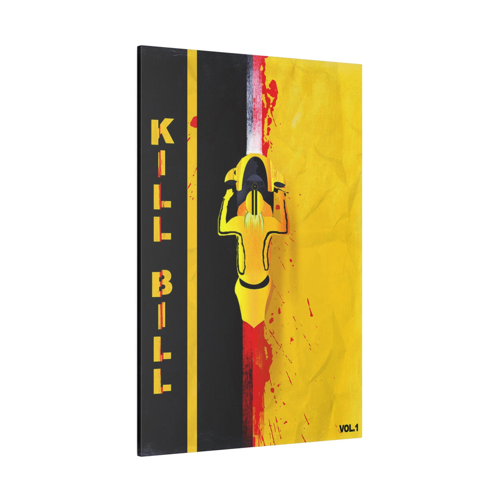 Kill Bill Abstract Art Custom Canvas Wall Print